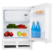 AMICA UM130.3i(E) 111-litre built-in under-counter fridge, White AMICA UM130.3i(E) 111-litre built-in under-counter fridge, White
