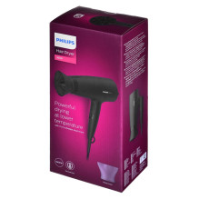 „Philips 3000“ serijos BHD308/10 plaukų džiovintuvas, 1600 W, juodas