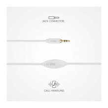 SBS Mix 10 Kopfhörer In-Ear 3,5mm Klinkenstecker wei SBS Mix 10 Kopfhörer In-Ear 3,5mm Klinkenstecker wei