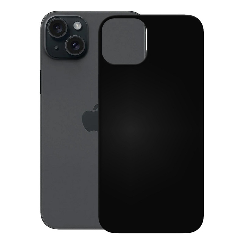 PEDEA Soft TPU Case fr iPhone 15, schwarz