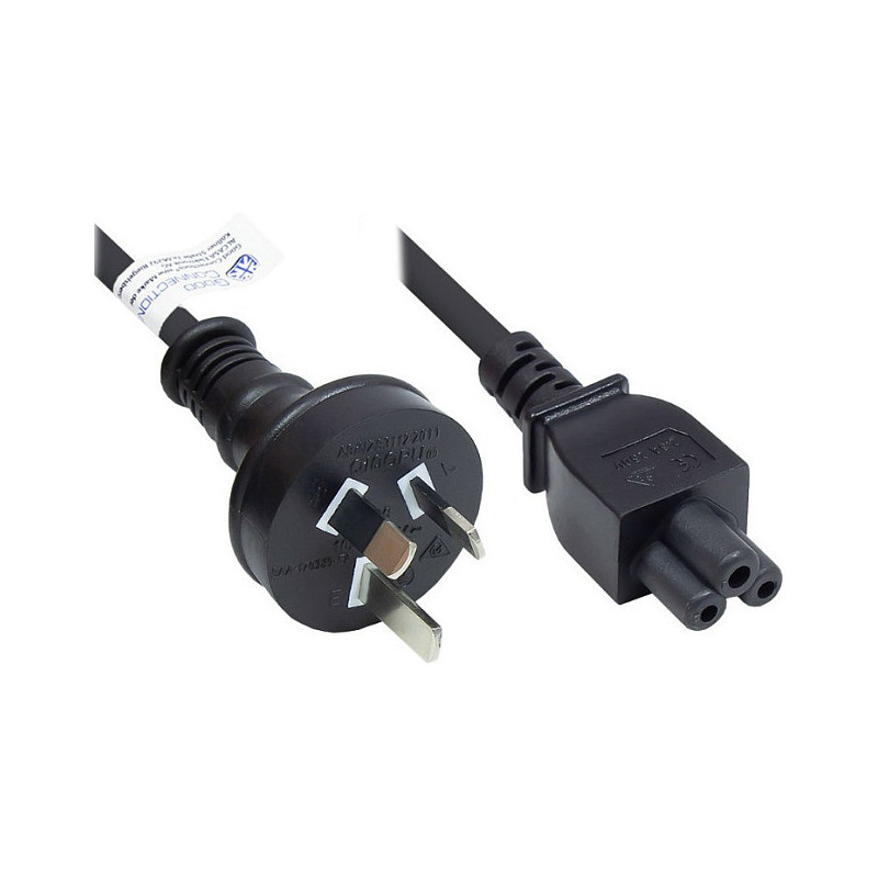 Good Connections Netzkabel Australien an C5 schw. 1,8m
