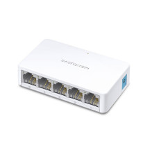 MERCUSYS komutatorius MS105 nevaldomas, darbalaukio, 10 / 100 Mbps (RJ-45) prievadų kiekis 5, maitinimo tipas išorinis