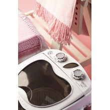 Camry Premium CR 8054 skalbimo mašina, pakraunama iš viršaus, 3 kg, ruda, balta Camry Premium CR 8054 skalbimo mašina, pakraunama iš viršaus, 3 kg, ruda, balta