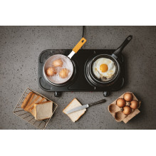 Mesko Home MS 6509 hob Black Countertop Sealed plate 2 zone(s)