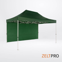 Commercial tent roof and walls (4 pcs.) set 3x2 Green Zeltpro PROFRAME Commercial tent roof and walls (4 pcs.) set 3x2 Green Zeltpro PROFRAME