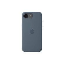 Apple - iPhone 17e Silicone Case with MagSafe - Anchor Blue ,