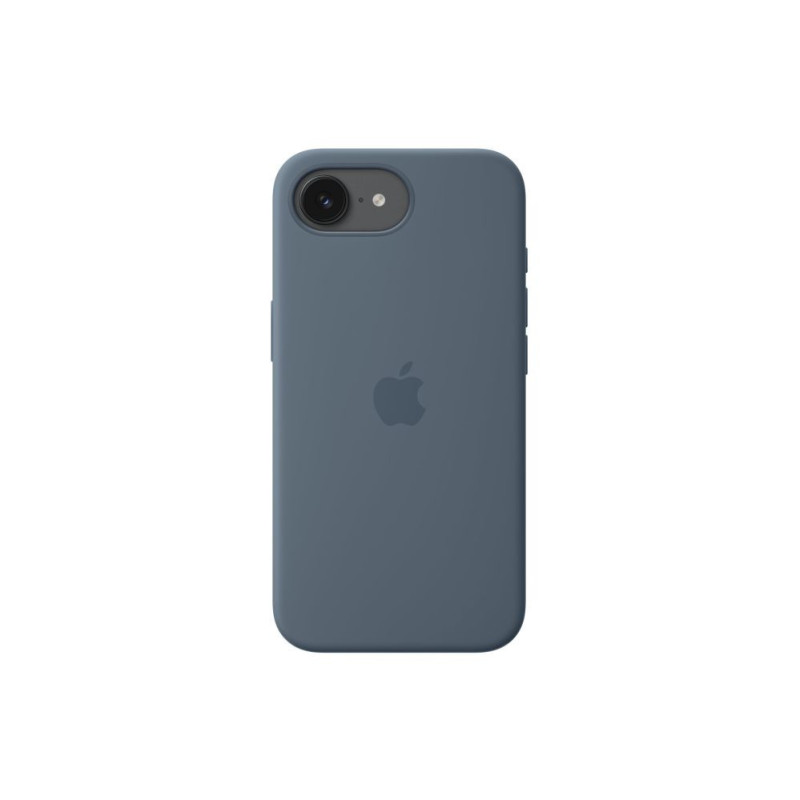 Apple - iPhone 17e Silicone Case with MagSafe - Anchor Blue ,