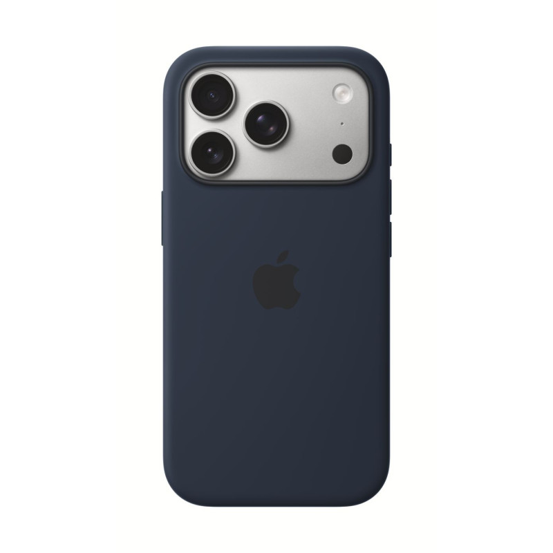 Apple MGFH4ZM / A iPhone 17 Pro Silicone Case with MagSafe, Midnight