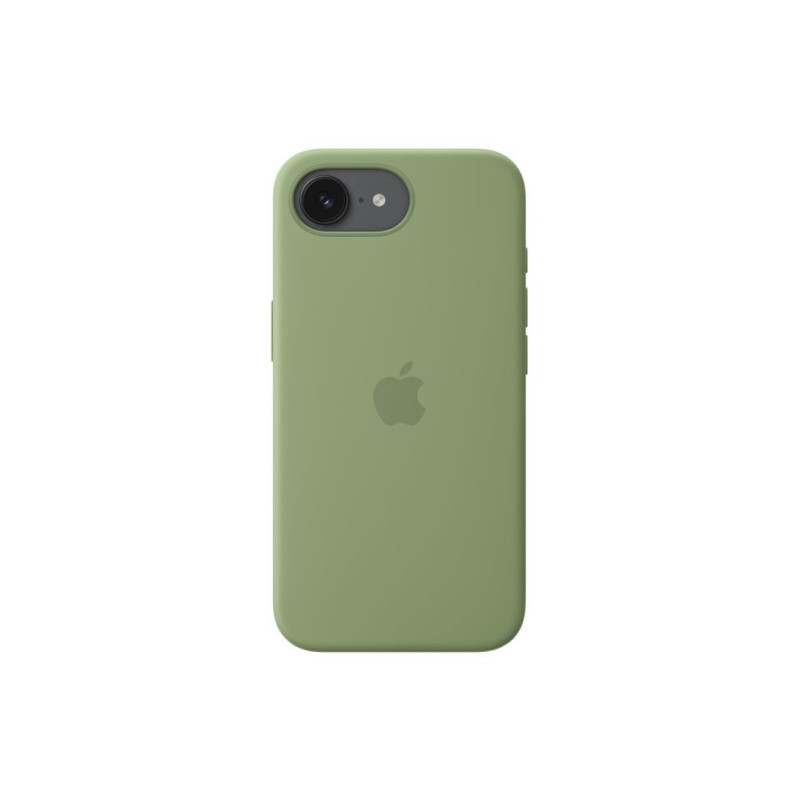 Apple - iPhone 17e Silicone Case with MagSafe - Light Moss ,
