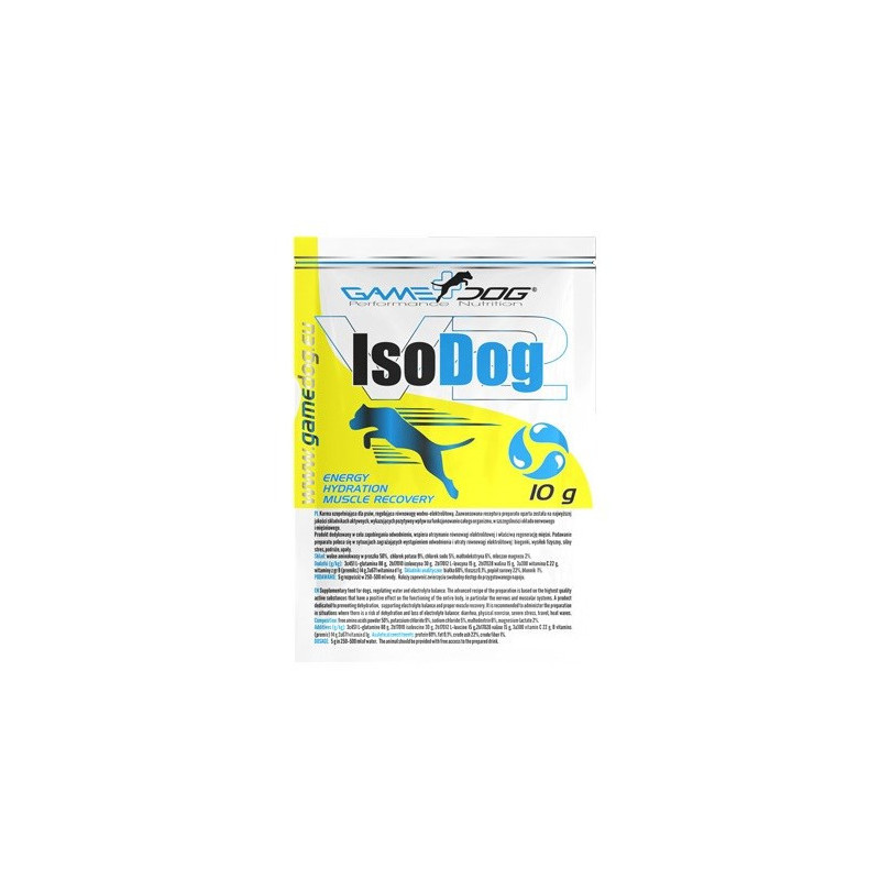 GAME DOG IsoDog - supplements for dogs - 10g