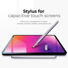 Stylus for Touch Screens Capacitive grey Stylus for Touch Screens Capacitive grey