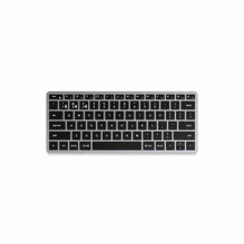 Belaidė klaviatūra QWERTY Satechi Slim X1 ST-BTSX1S sidabrinė Belaidė klaviatūra QWERTY Satechi Slim X1 ST-BTSX1S sidabrinė