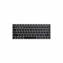 Belaidė klaviatūra QWERTY Satechi Slim X1 ST-BTSX1S sidabrinė Belaidė klaviatūra QWERTY Satechi Slim X1 ST-BTSX1S sidabrinė