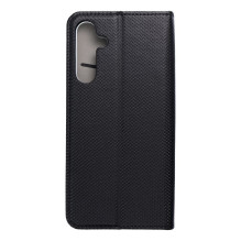Atverčiamas dėklas, skirtas „Samsung A16 Smart Case Book“, juodas Atverčiamas dėklas, skirtas „Samsung A16 Smart Case Book“, juodas