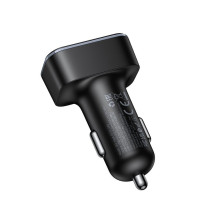 Car charger Hoco 2xUSB A + 2xUSB C PD QC3.0 42W Z63 black