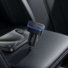 Car charger Hoco 2xUSB A + 2xUSB C PD QC3.0 42W Z63 black
