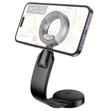 Magnetic car phone holder compatible with Magsafe Hoco dashboard H71 black and gray Magnetic car phone holder compatible with Magsafe Hoco dashboard H71 black and gray