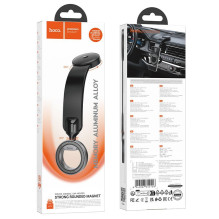 Magnetinis automobilio telefono laikiklis, suderinamas su „Magsafe Hoco H71“ prietaisų skydeliu, juodas ir pilkas Magnetinis automobilio telefono laikiklis, suderinamas su „Magsafe Hoco H71“ prietaisų skydeliu, juodas ir pilkas