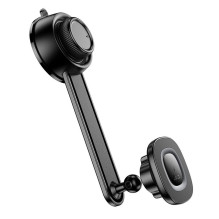 Wireless phone car holder Hoco 15W dashboard HW31 black
