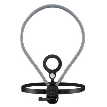 Neck magnetic phone holder Hoco K31 black gray Neck magnetic phone holder Hoco K31 black gray