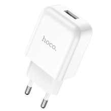 Telefono įkroviklis Hoco USB A 2A 10W N2 baltas Telefono įkroviklis Hoco USB A 2A 10W N2 baltas