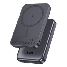 Powerbank compatible with MagSafe Hoco 5000 mAh 2A 5W J160 metal gray Powerbank compatible with MagSafe Hoco 5000 mAh 2A 5W J160 metal gray