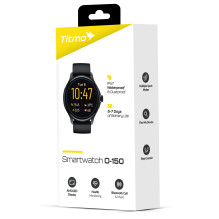 Išmanusis laikrodis TITMO O-150 (AMOLED, „Bluetooth“ skambučiai) juodas Išmanusis laikrodis TITMO O-150 (AMOLED, „Bluetooth“ skambučiai) juodas
