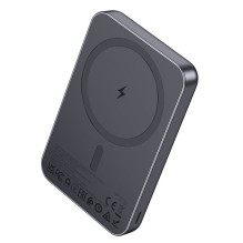 Powerbank compatible with MagSafe Hoco 5000 mAh 2A 5W J160 metal gray Powerbank compatible with MagSafe Hoco 5000 mAh 2A 5W J160 metal gray