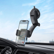 car phone holder Hoco windshield / dashboard CA118 black car phone holder Hoco windshield / dashboard CA118 black
