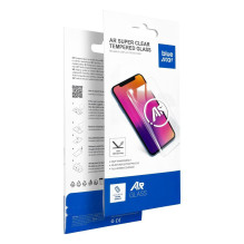 Tempered glass for iPhone 17 PRO Blue Star 5D AR black