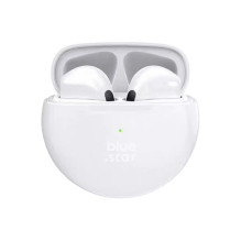 Wireless earbuds BLUE STAR Circle Beat TX3 TWS white