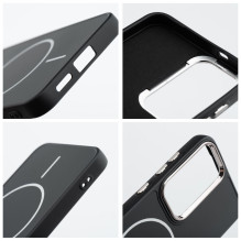 Case for Samsung A27 Frame Mag Cover compatible with MagSafe black