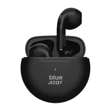 Belaidės ausinės BLUE STAR Circle Beat TX3 TWS, juodos Belaidės ausinės BLUE STAR Circle Beat TX3 TWS, juodos
