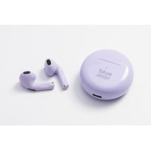 Wireless earbuds BLUE STAR Circle Beat TX3 TWS lavender Wireless earbuds BLUE STAR Circle Beat TX3 TWS lavender