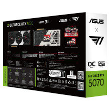 5070 OC 12GB ASUS T1 Žaidimai GDDR7 3 Ventiliatorius 5070 OC 12GB ASUS T1 Žaidimai GDDR7 3 Ventiliatorius