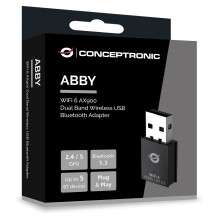 CONCEPTRONIC Bluetooth5.3 Adapter USB AX900 Dualband Wifi 6