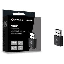CONCEPTRONIC Bluetooth5.3 USB adapteris AX900 Dviejų juostų „Wi-Fi 6“