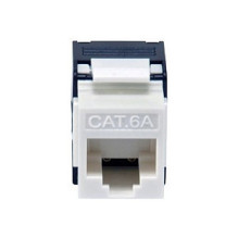 Keystone Buchse ungeschirmt Cat6A LSA wzf.8Stk ws Keystone Buchse ungeschirmt Cat6A LSA wzf.8Stk ws