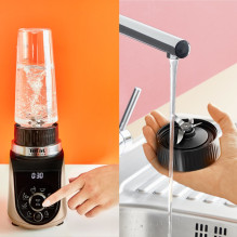 Tefal Blend Up BL190AF0 trintuvas 0,85 l Stalinis trintuvas 1000 W Smėlio spalvos, juodas, permatomas