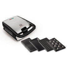 Tefal SW854D sandwich maker 700 W Black, Stainless steel Tefal SW854D sandwich maker 700 W Black, Stainless steel