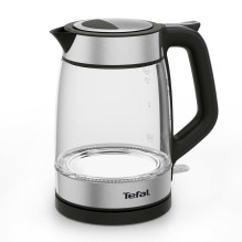 Tefal Glass Kettle KI605830 elektrinis virdulys 1,7 L 2200 W Juoda, Sidabrinė, Permatoma Tefal Glass Kettle KI605830 elektrinis virdulys 1,7 L 2200 W Juoda, Sidabrinė, Permatoma