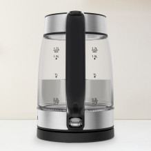 Tefal Glass Kettle KI605830 elektrinis virdulys 1,7 L 2200 W Juoda, Sidabrinė, Permatoma Tefal Glass Kettle KI605830 elektrinis virdulys 1,7 L 2200 W Juoda, Sidabrinė, Permatoma