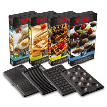Tefal SW854D sandwich maker 700 W Black, Stainless steel Tefal SW854D sandwich maker 700 W Black, Stainless steel