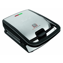 „Tefal Snack Collection SW 852 D“ sumuštinių keptuvė, 700 W, juoda, nerūdijantis plienas „Tefal Snack Collection SW 852 D“ sumuštinių keptuvė, 700 W, juoda, nerūdijantis plienas