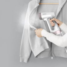 Tefal Pure Force DT8765E0 drabužių garintuvas Rankinis drabužių garintuvas 0,18 l 1800 W Juoda, Cinamono spalvos