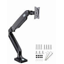 Gembird MA-DA1-03 monitor mount / stand 88.9 cm (35") Desk Black Gembird MA-DA1-03 monitor mount / stand 88.9 cm (35") Desk Black