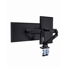 Gembird MA-DA2-03 monitor mount / stand 88.9 cm (35") Desk Black Gembird MA-DA2-03 monitor mount / stand 88.9 cm (35") Desk Black