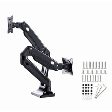 Gembird MA-DA2-03 monitor mount / stand 88.9 cm (35") Desk Black Gembird MA-DA2-03 monitor mount / stand 88.9 cm (35") Desk Black