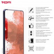TEMPERED glass 2D screen protector for Samsung Galaxy A15 / A15 5G, Transparent TEMPERED glass 2D screen protector for Samsung Galaxy A15 / A15 5G, Transparent
