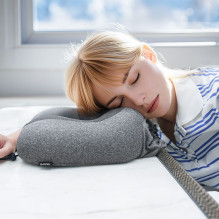 Kelioninė pagalvė Hoco U formos HX70 juoda